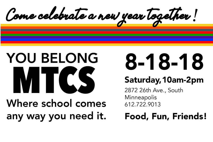 MTCS Celebration August 18, from 10-2!