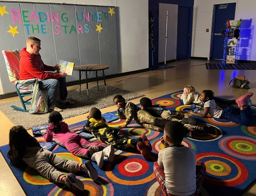 Reading under the Stars at MTS Elementary