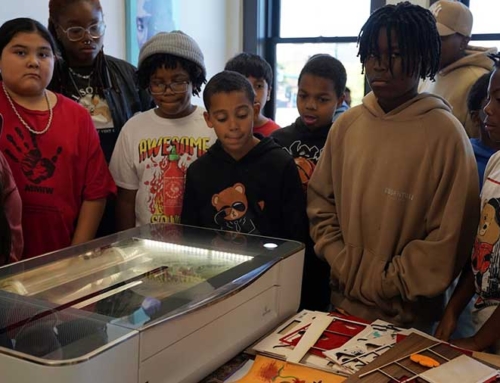 MTS Elementary 5th & 6th Grade and MTS Secondary 8th & 9th Grade visits the DIVAS Makerspace in the Coliseum Building