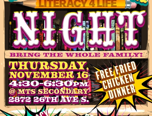 Family Fun Night – Literacy 4 Life Title
