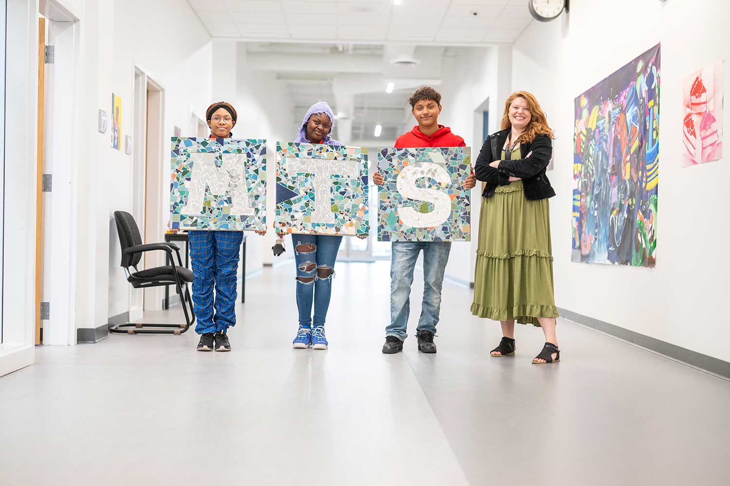 MTS Secondary School creates a nurturing environment where students are supported academically and personally through specialized programs, work-based learning opportunities, and extracurricular activities that prepare them for future success.